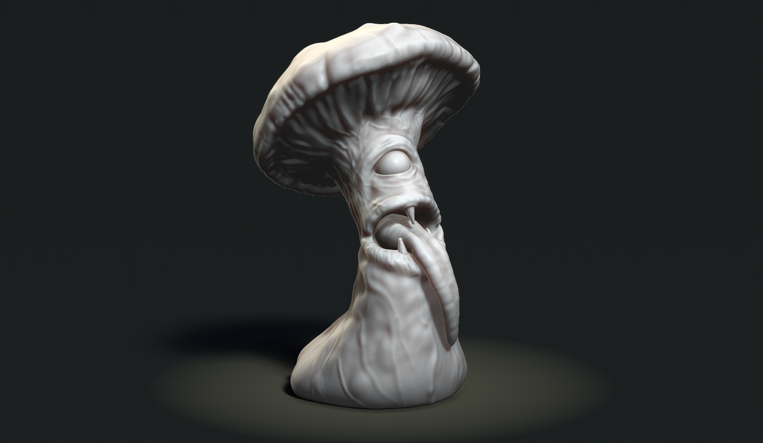 Stylized Mushroom