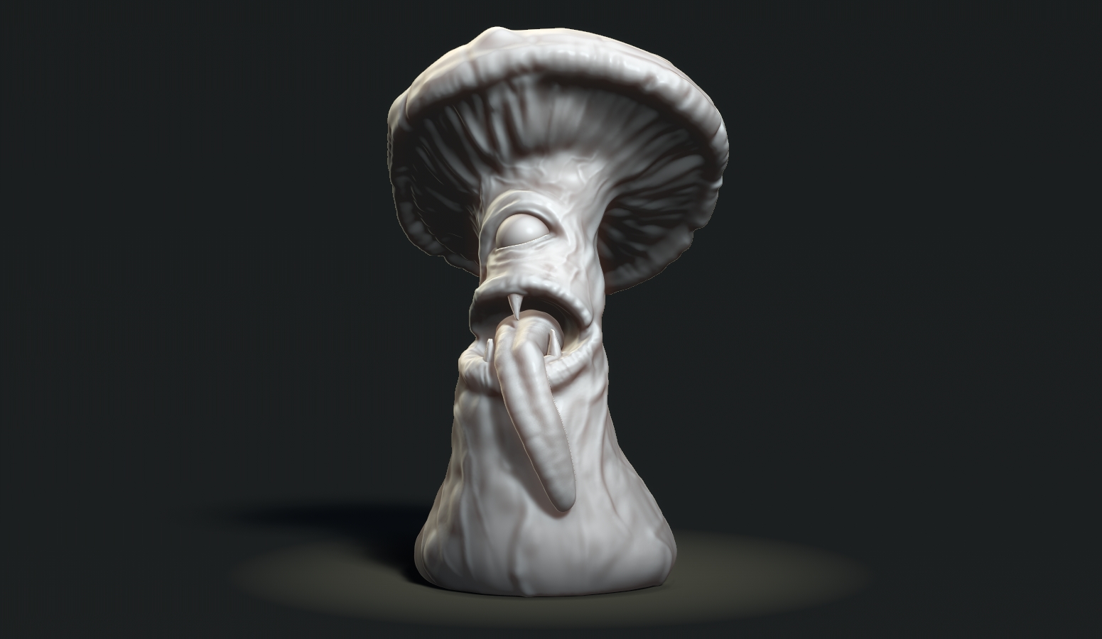 Stylized Mushroom