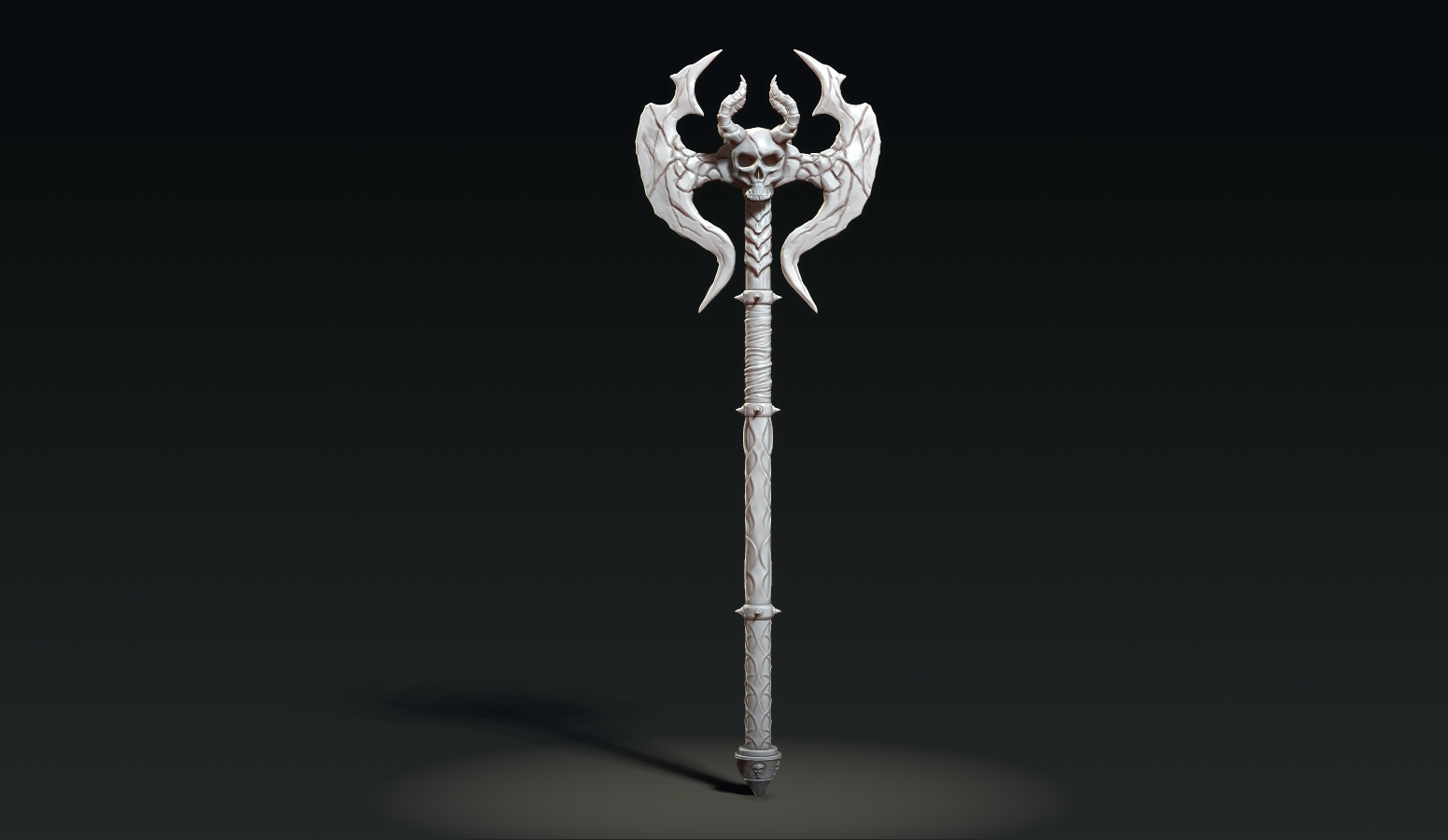 Stylized Medieval Axe Design
