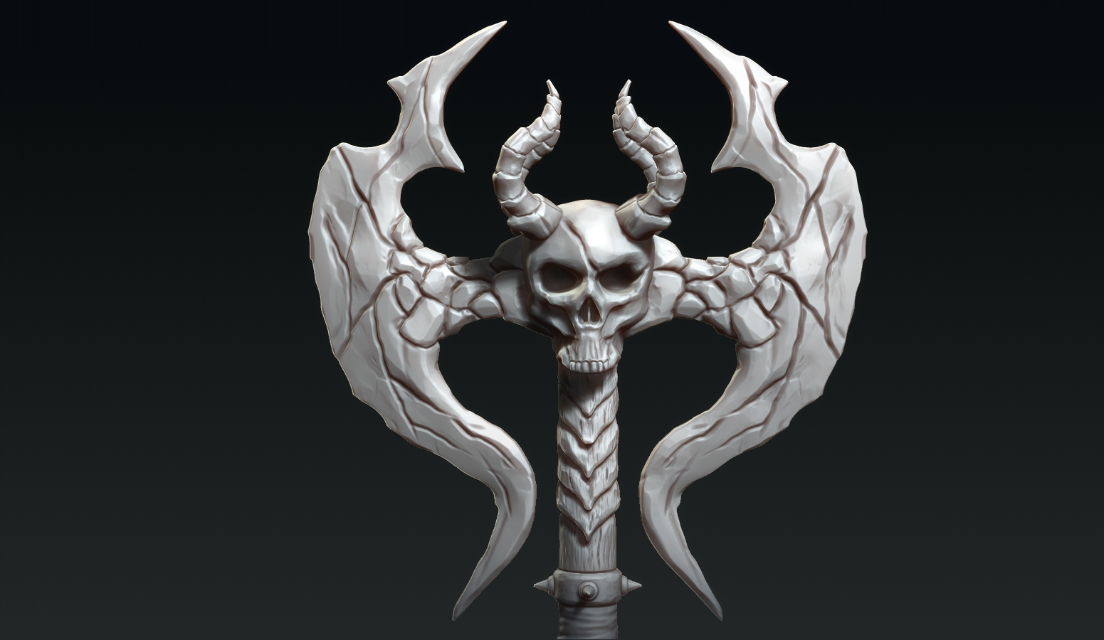 Stylized Medieval Axe Design