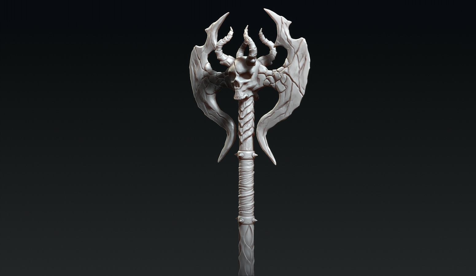 Stylized Medieval Axe Design
