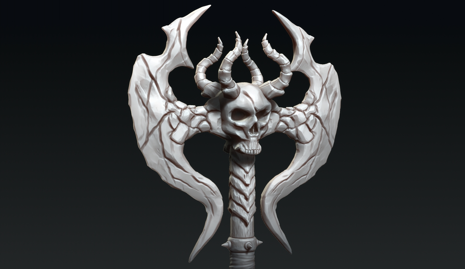 Stylized Medieval Axe Design